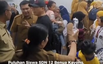 Puluhan Siswa SDN 12 Benua Kayong Ketapang Keracunan MBG